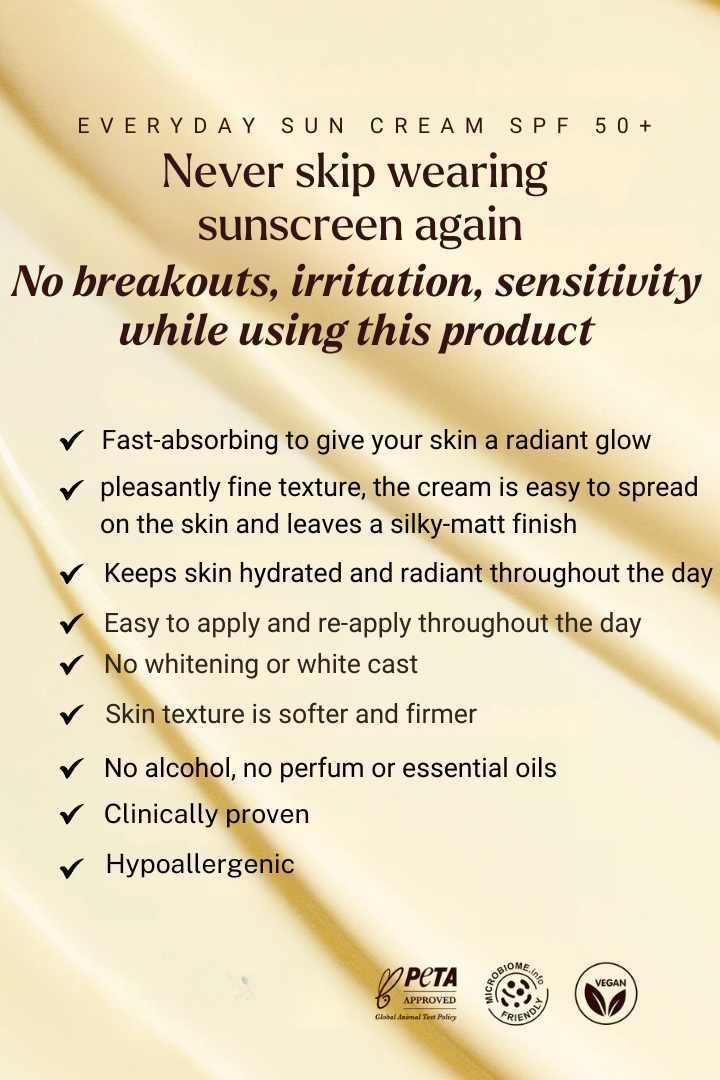 Everyday Sun Cream SPF 50+ PA++++