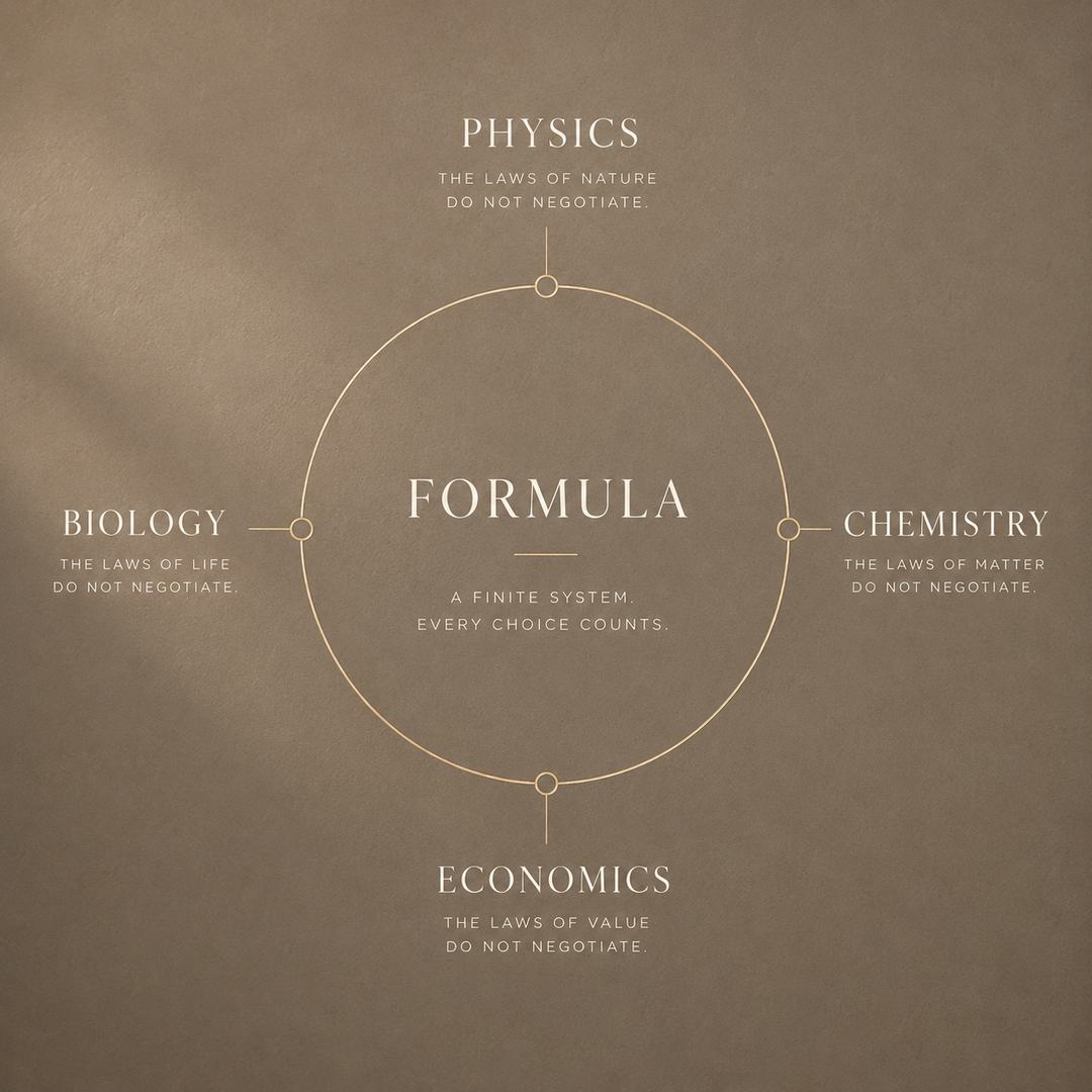 Why Every Formula Has a Budget