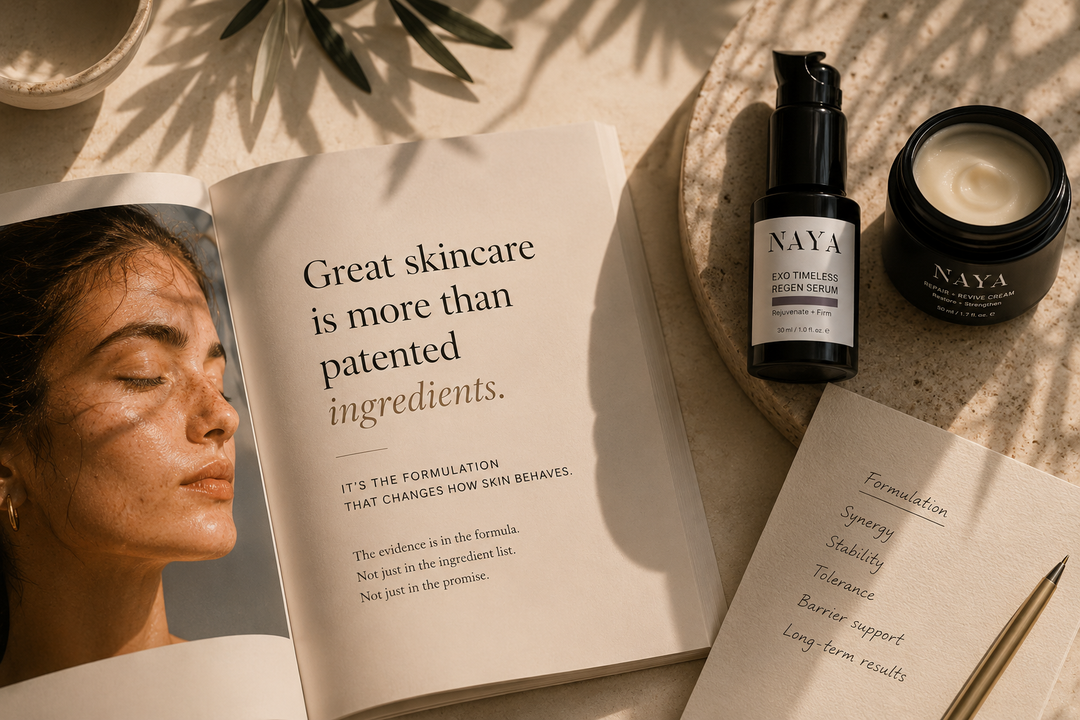 Why Great Skincare Is More Than Patented Ingredients