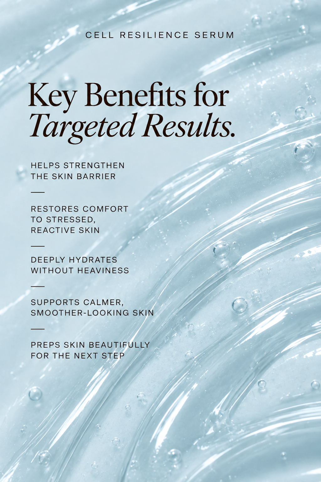 Cell Resilience Serum