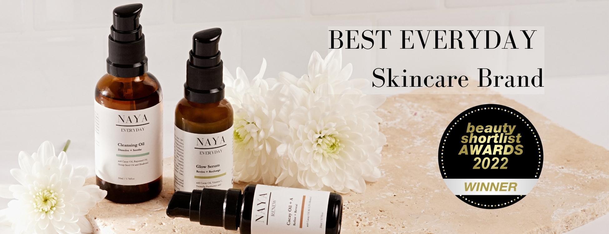 NAYA Best Everyday Skincare Product Page