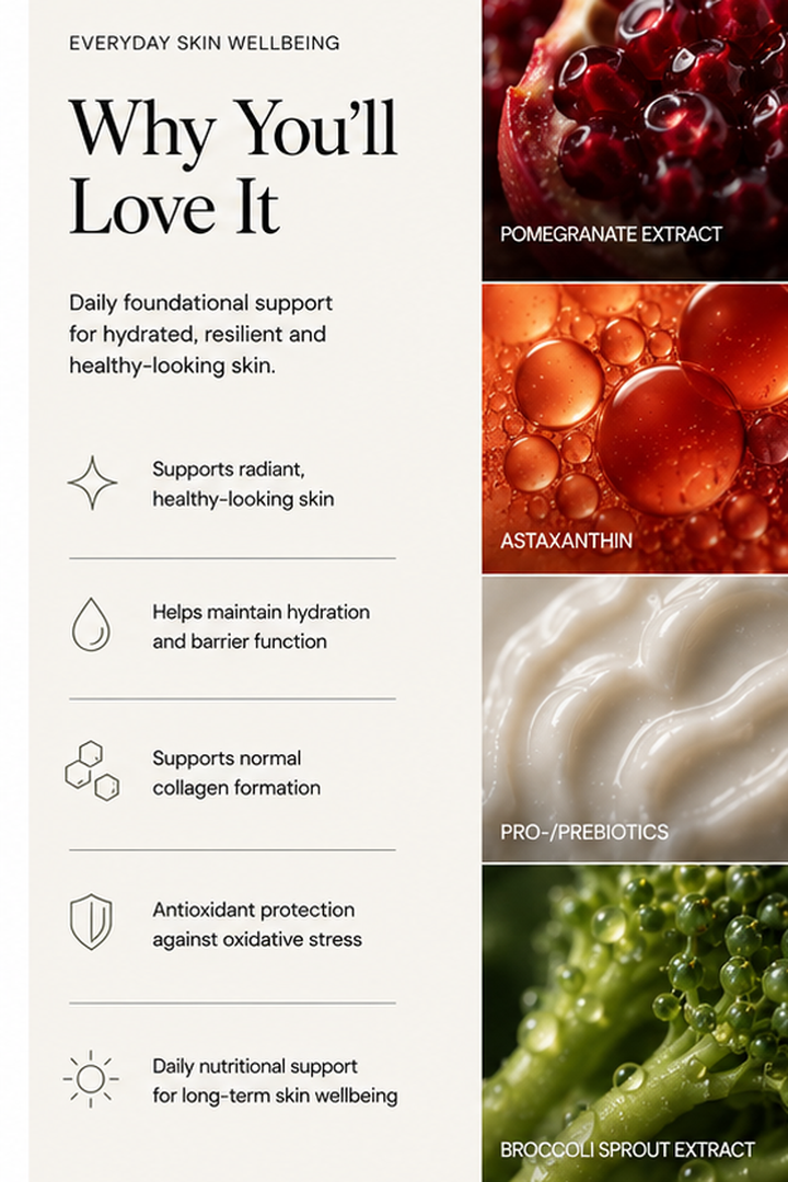 Everyday Skin Wellbeing | Skin-Gut-Axis