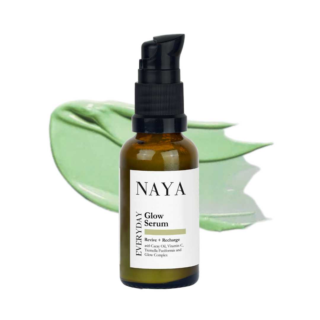 everyday glow serum product with texture naya