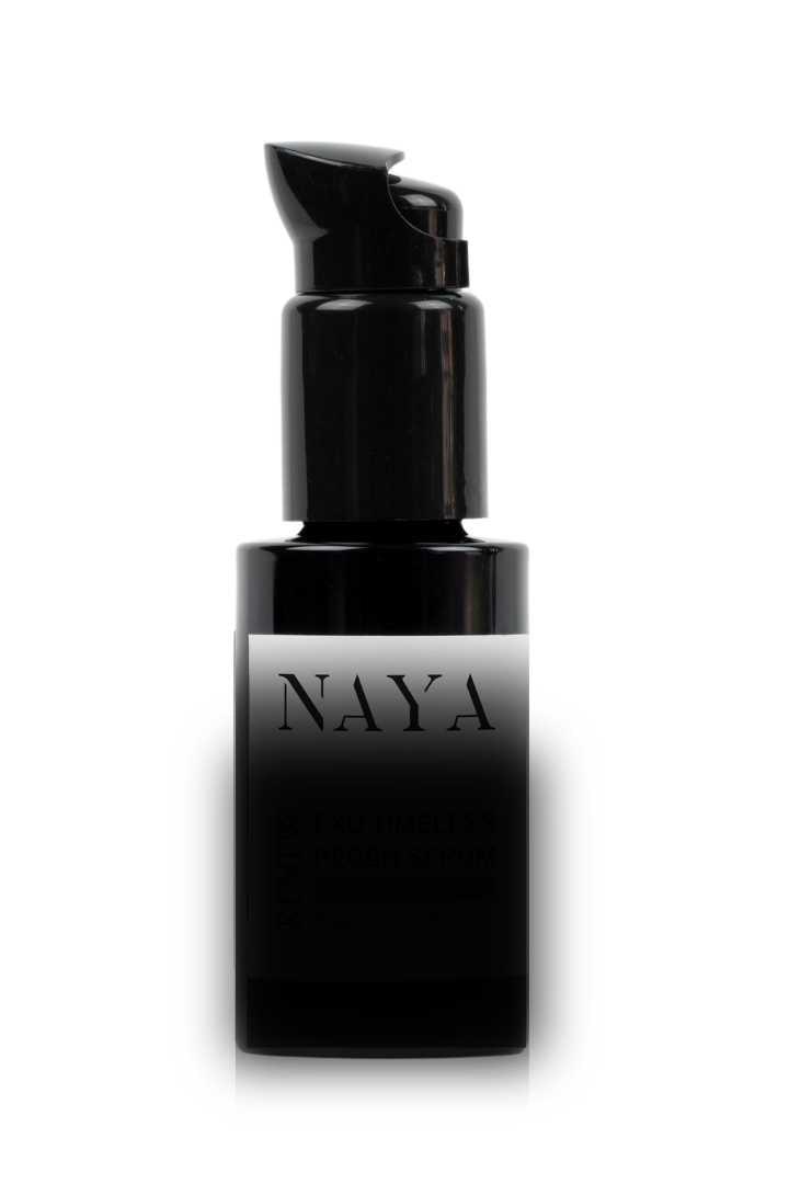 mystery serum product shadow with texture naya