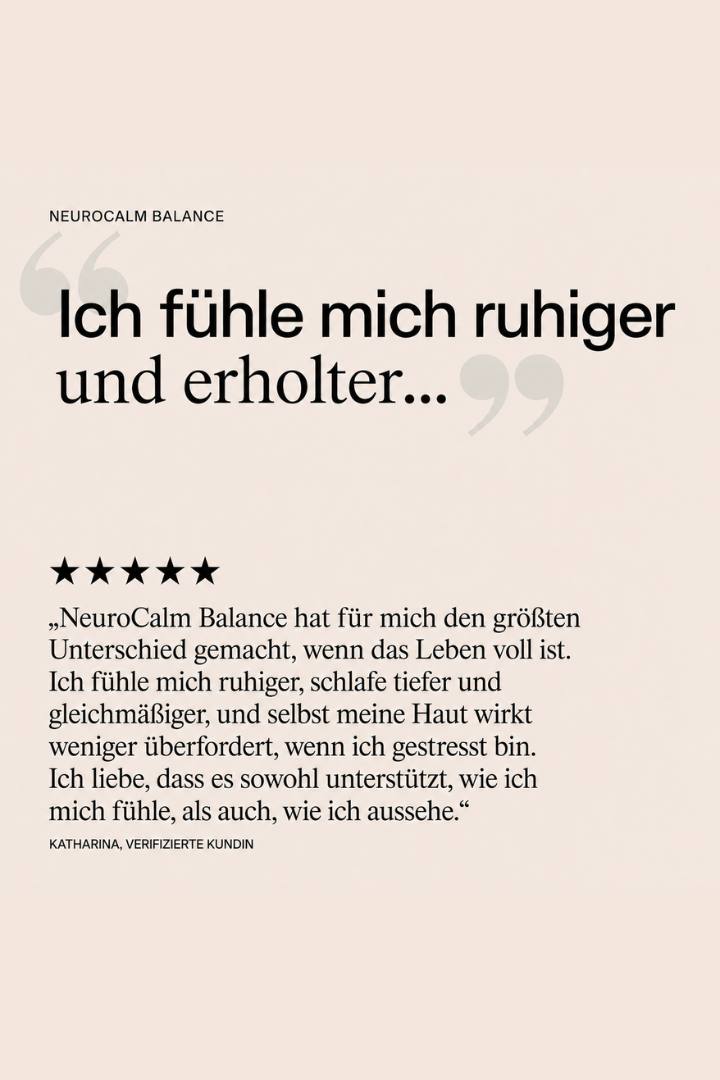 NeuroCalm Balance | Skin–Mind Axis
