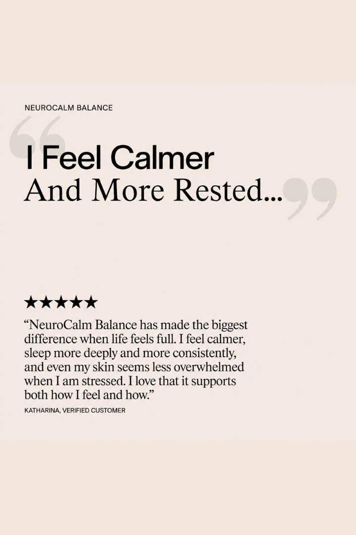 NeuroCalm Balance | Skin–Mind Axis