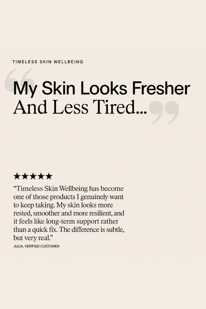 Timeless Skin Wellbeing | Longevity