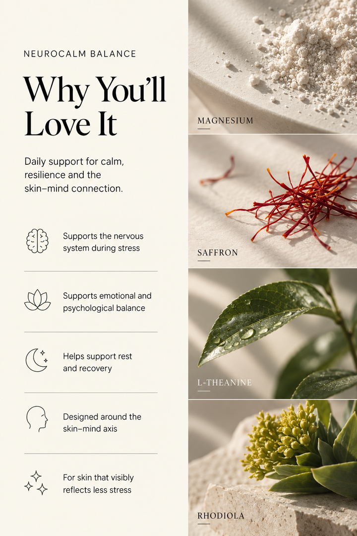 NeuroCalm Balance | Skin–Mind Axis