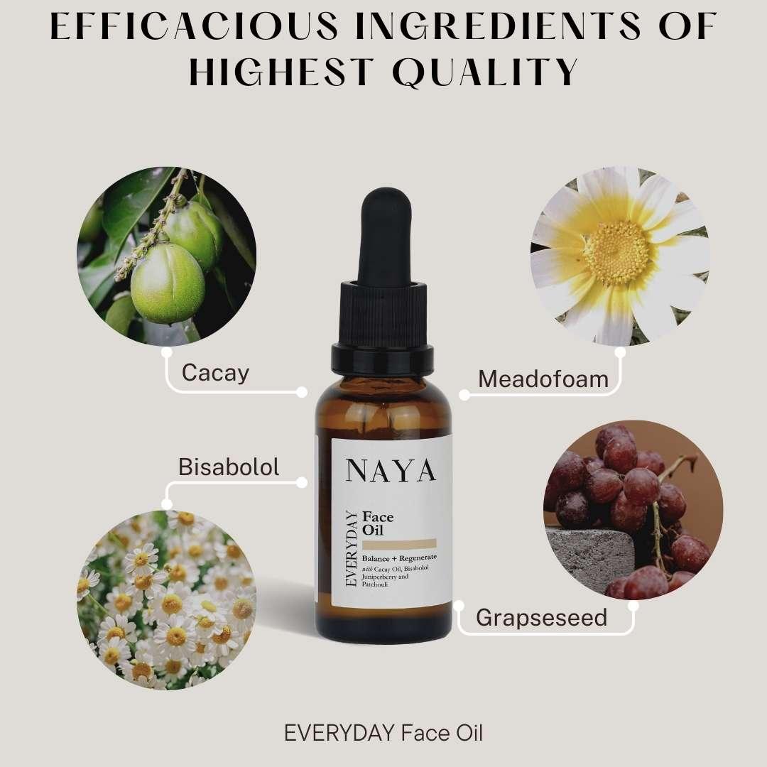 Nourish Me | Everyday Face Oil (Rich in Seed Oils) , Face Oil , NAYA , , NAYA , nayaglow.com