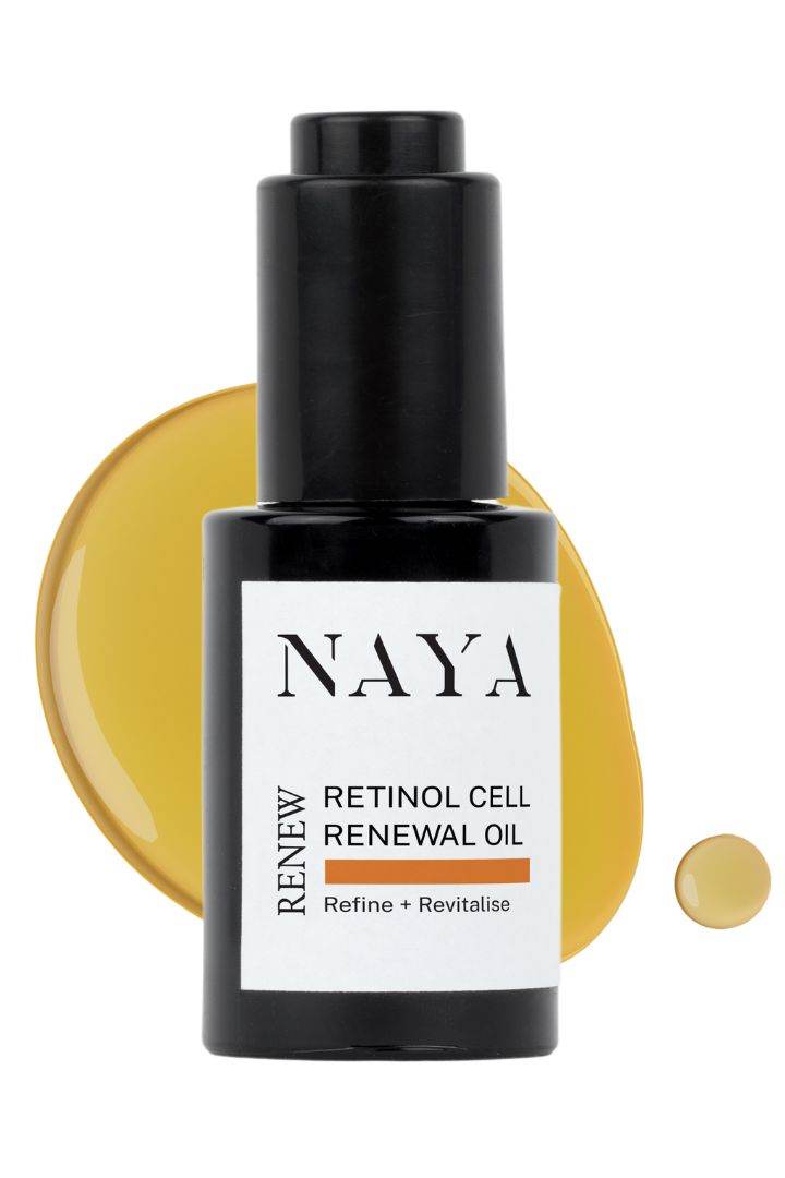 retinol cell renewal product with texture naya