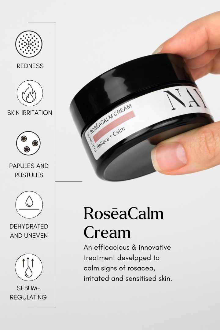 RosēaCalm Cream for Rosacea Relief | Soothe & Hydrate Skin – NAYA