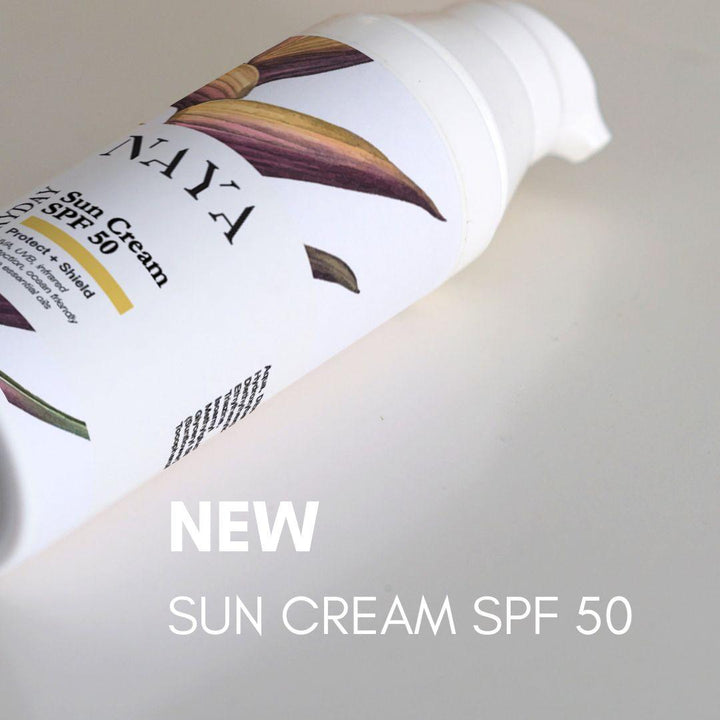 Shield Me | SPF 50+ Skin Barrier Sunfluid (No parfum/EOs) , Sunfluid , NAYA , sun care , NAYA , nayaglow.com
