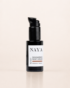 NAYA Skin Barrier Reset Cream product image on a light background.
